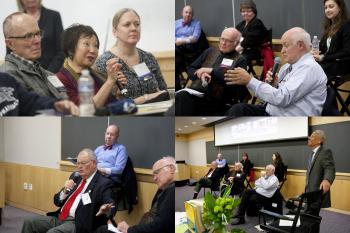 panel discussion at Alumni Weekend